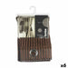 Curtain 140 x 260 Cm Brown 6 Units