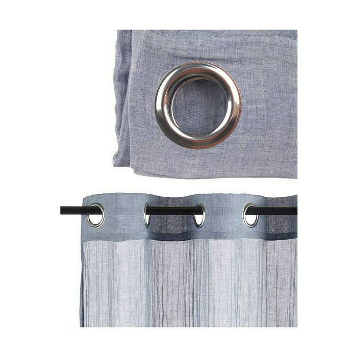 Curtain Blue 140 x 0.1 260 Cm 6 Units