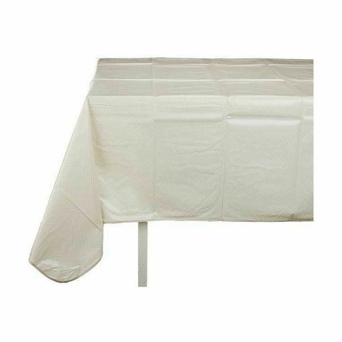 Tablecloth Oilcloth Beige Rhombus 140 X 140 Cm 12 Units