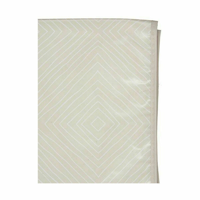 Tablecloth Oilcloth Beige Rhombus 140 X 140 Cm 12 Units