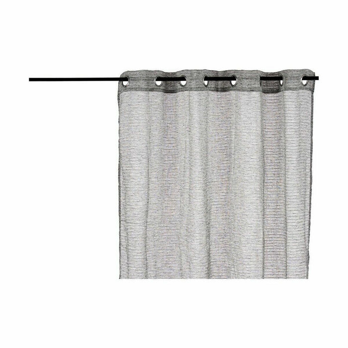 Curtain 140 X 260 Cm Grey 6 Units