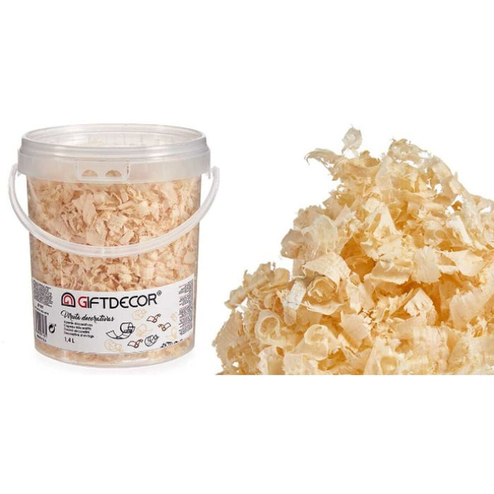 Decorative Shavings 1.4 L Natural 6 Units