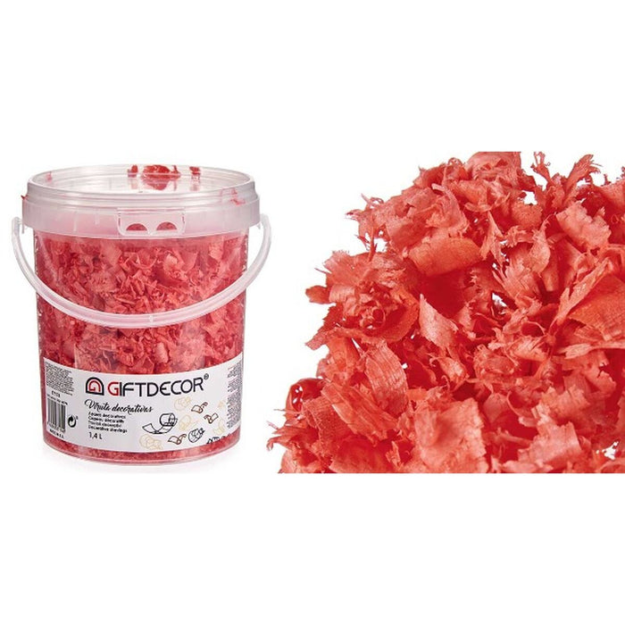 Decorative Shavings 1.4 l Coral 6 Units