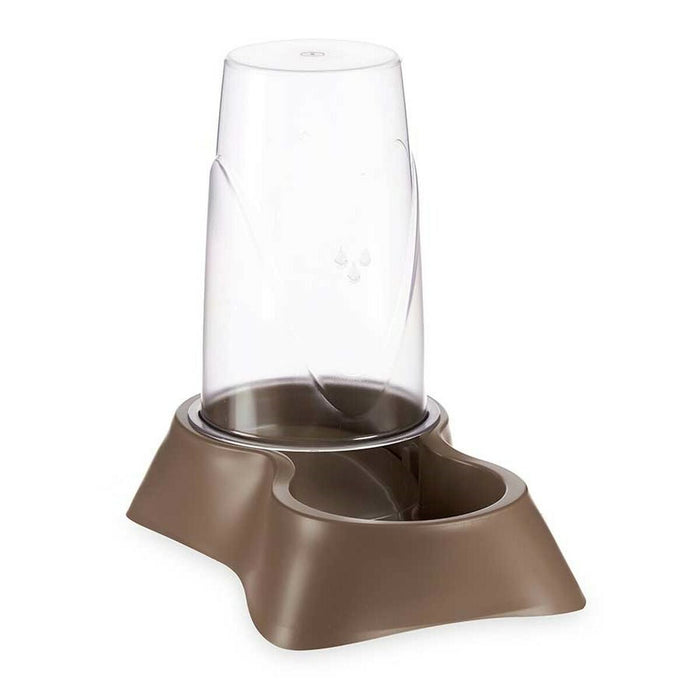 Pet Feeding Dish Dispenser Brown Polypropylene 4 L 22 x 32 x 32 cm 4 Units