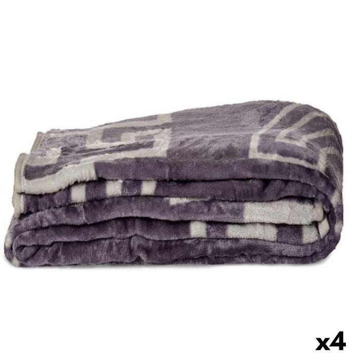 Blanket Grey 220 X 240 X 0.5 Cm 4 Units