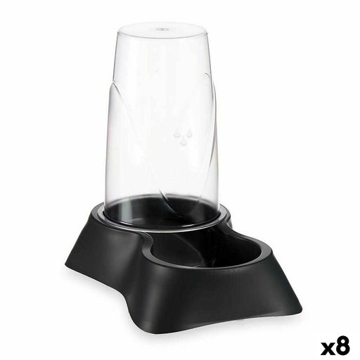 Pet Feeding Dish Dispenser Anthracite Plastic 2 l 16 x 25