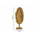 Decorative Figure Leaf Of a Plant Golden 8 x 43.5 17 Cm 6