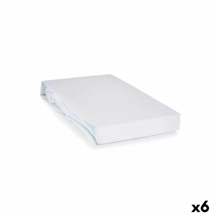 Mattress Protector White 200 X 150 Cm 6 Units