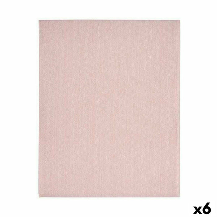 Tablecloth Thin Canvas Anti-stain Star 140 x 180 Cm Pink 6