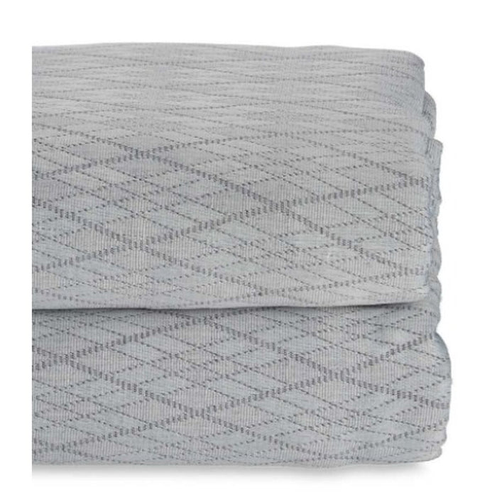 Bedspread Quilt 240 x 260 Cm Rhombus Grey 4 Units