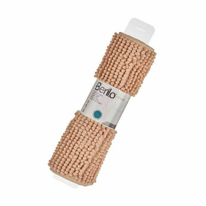 Bath Rug Cream 60 X 40 X 2 Cm 12 Units