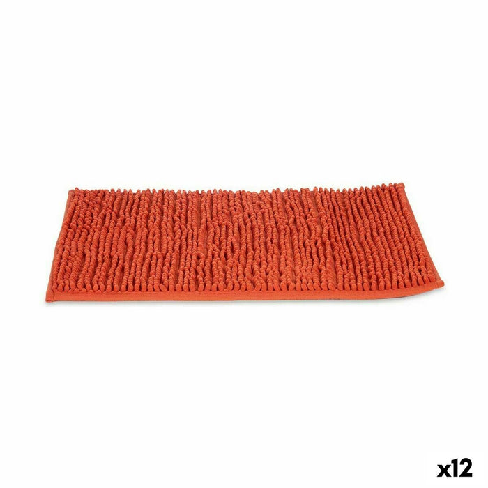 Bath Rug Orange 60 X 40 X 2 Cm 12 Units