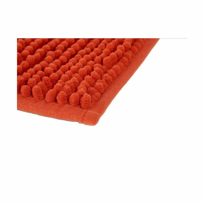 Bath Rug Orange 60 X 40 X 2 Cm 12 Units