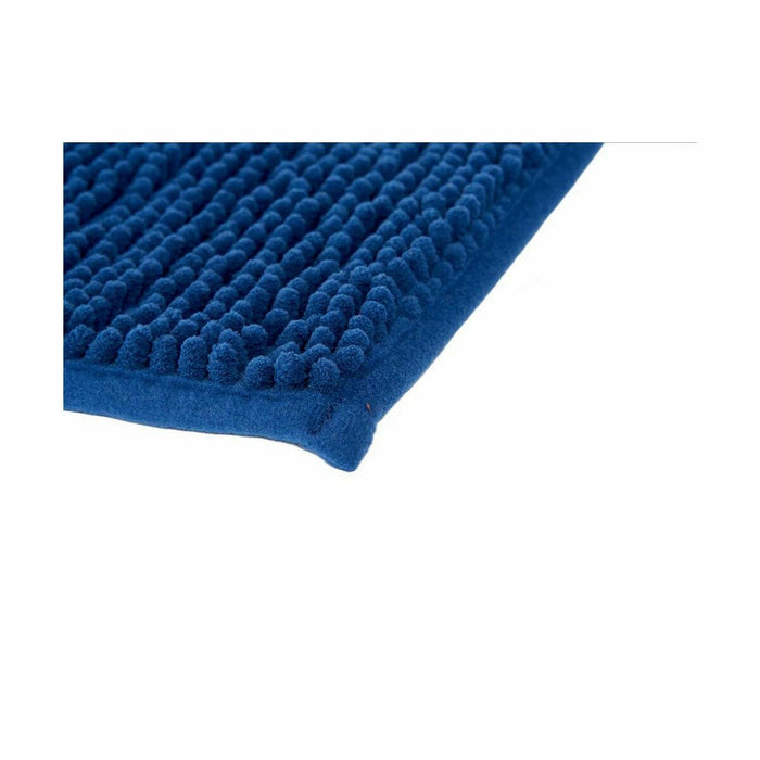 Bath Rug Blue 59 x 40 2.5 Cm 12 Units