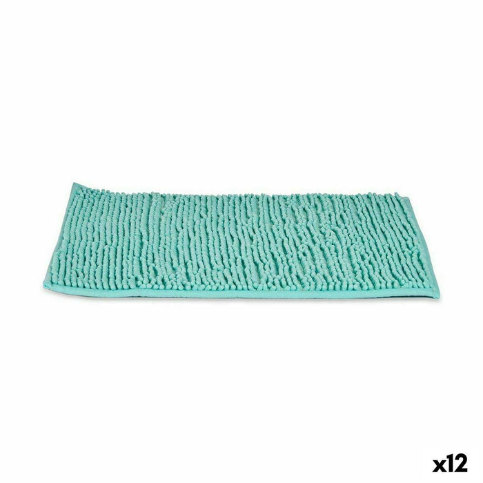 Bath Rug Turquoise 59 X 40 X 2.5 Cm 12 Units