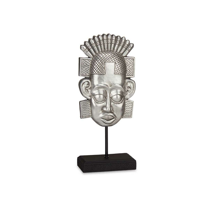 Decorative Figure Indian Man Silver 17.5 X 36 X 10.5 Cm 4 Units