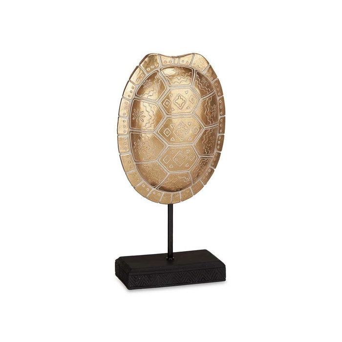 Decorative Figure Tortoise Golden 17.5 X 36 X 10.5 Cm 4 Units