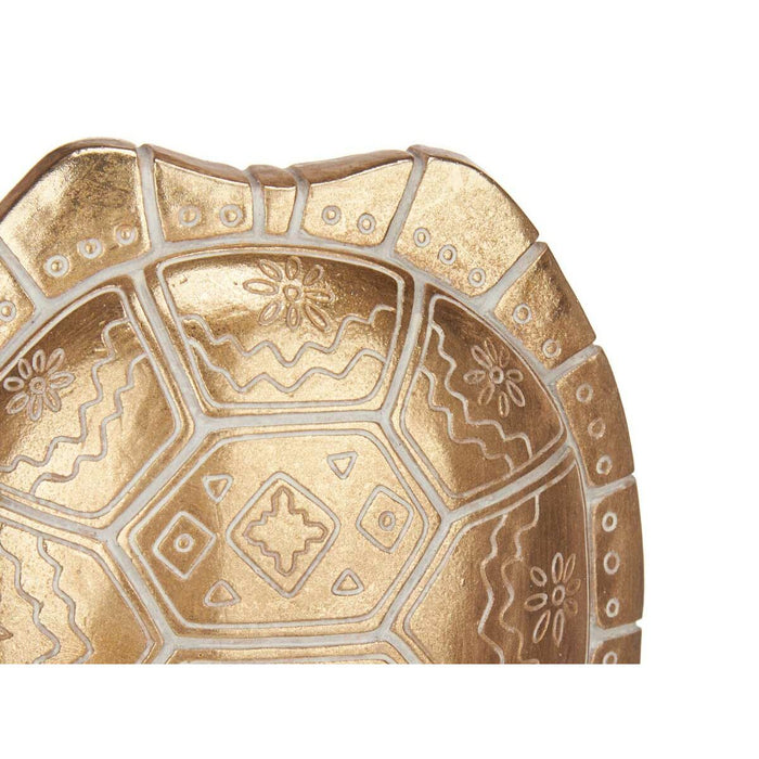 Decorative Figure Tortoise Golden 17.5 X 36 X 10.5 Cm 4 Units