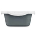 Cat Litter Box White Anthracite Plastic 25 x 11 2 Cm Units