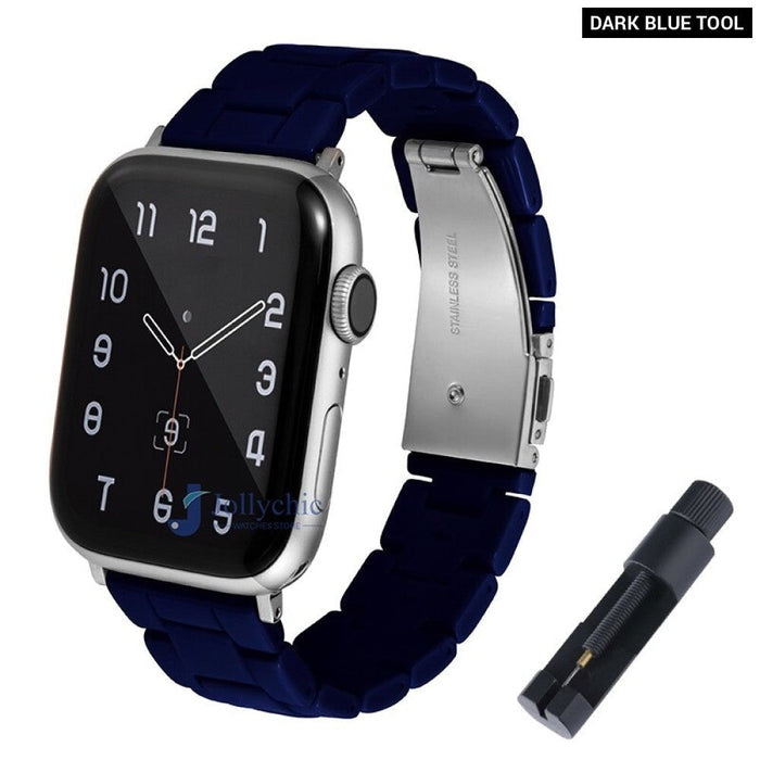 Candy Colour Replace Wrist Watchband Strap For Apple Watch