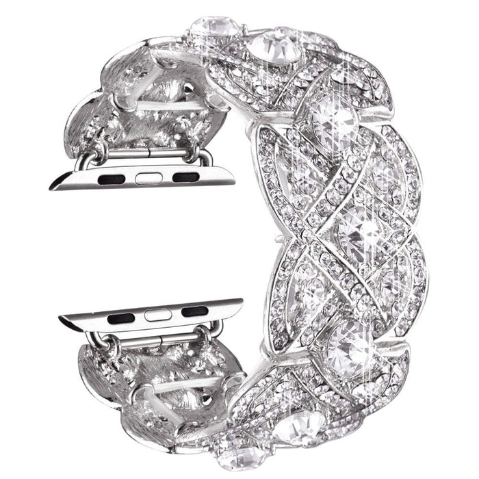 Metal Diamond Wristband Strap For Apple iWatch