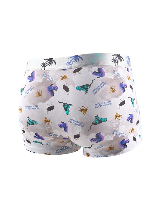 Pack Of 5 Mens Printed Sports Boxers