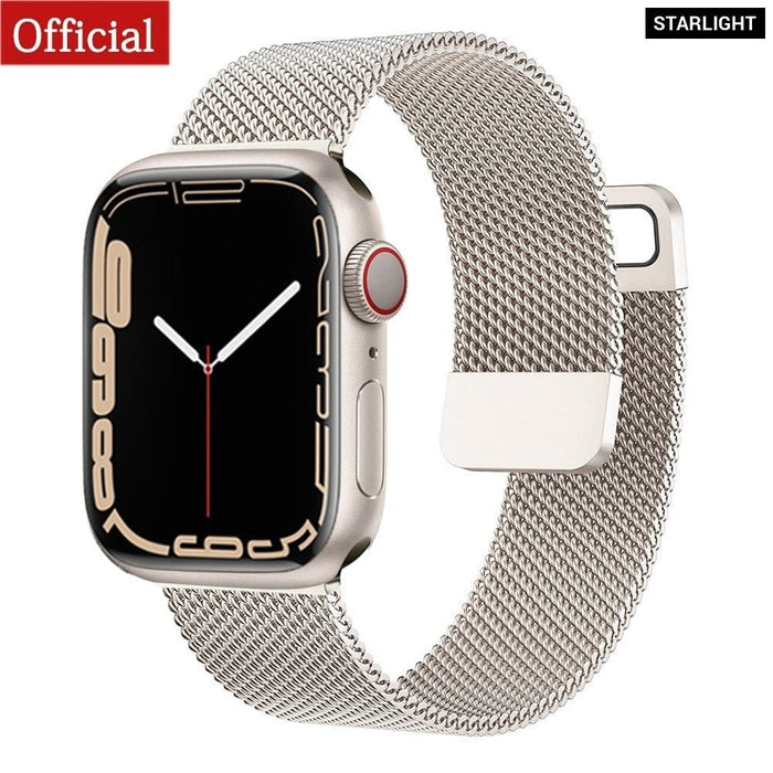 Magnetic Loop Metal Strap For Apple Watch