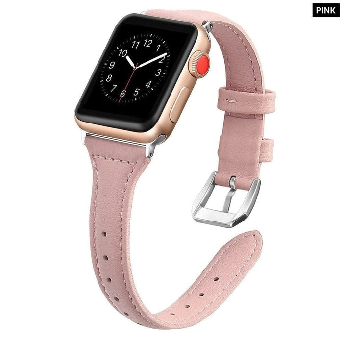 Genuine Leather Women Strap For Apple Watch