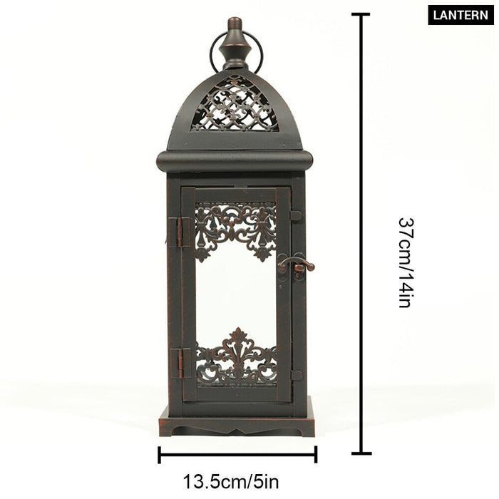 Metal Decorative Hanging Lantern For Living Room Home Decor