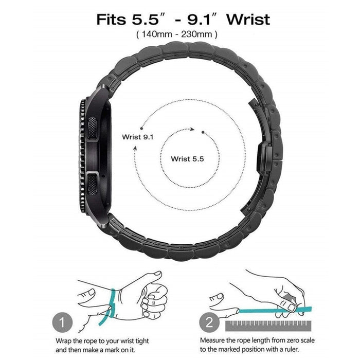 Stainless Steel Adjustable Replacement Band For Apple Watch