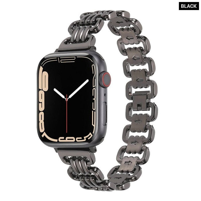 Luxury Steel Watch Strap for Apple Watch