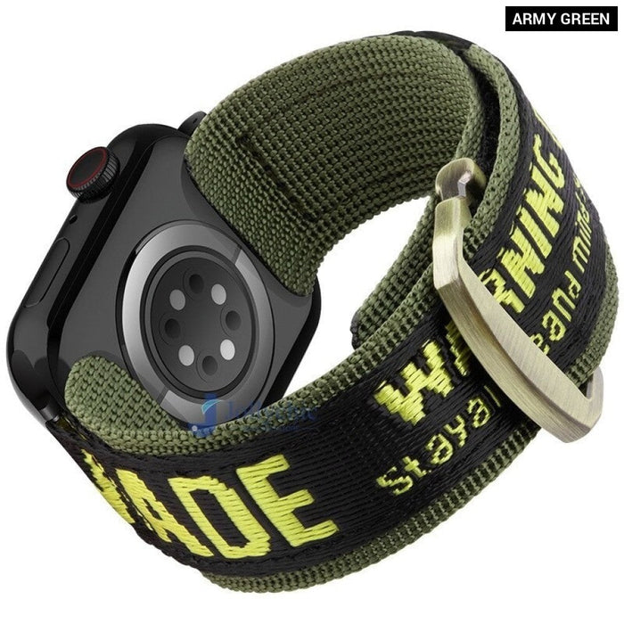 Nylon Loop Bracelet Strap For Apple Watch