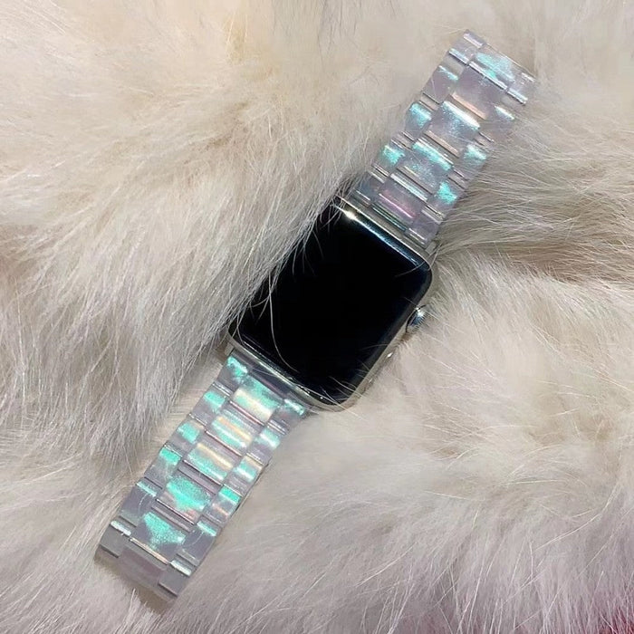 Resin Transparent Bracelet Strap For Apple Watch