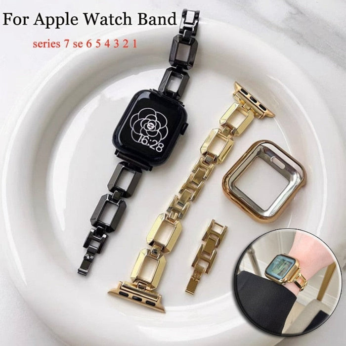 Luxury Metal Strap For Apple Watch