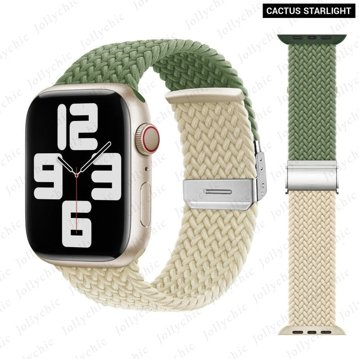 Nylon Correa Braided Loop For Apple iWatch