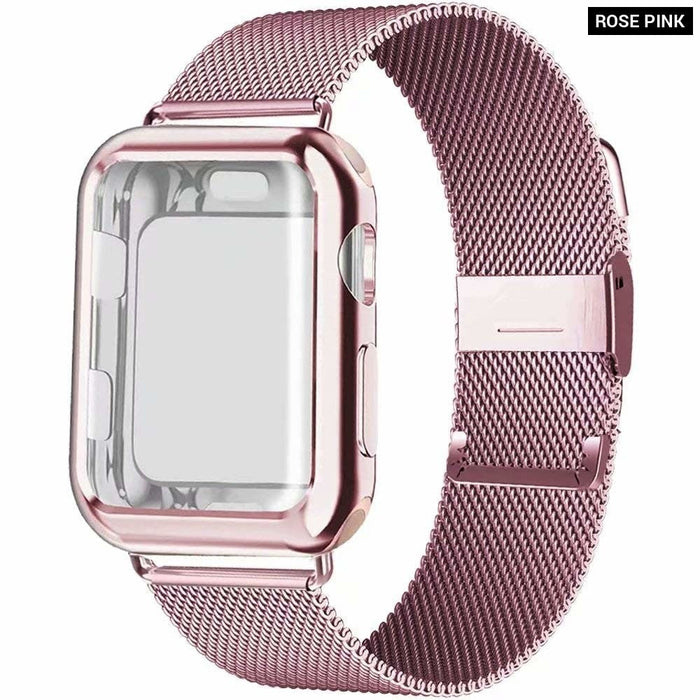 Milanese Loop Case Strap for Apple Watch