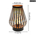 Metal Cordless Battery Powered Table Lamp With Led Bulb