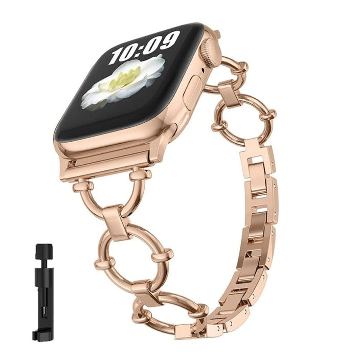 Metal Jewelry Chain Band Strap For Apple Watch