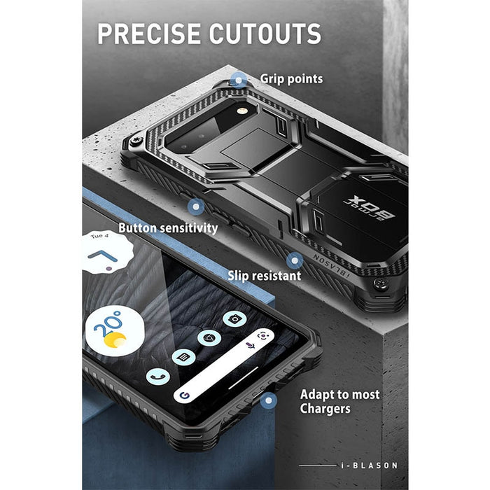 For Google Pixel 7A Case Armorbox Lite Slim Protective Bumper Case with 2Pcs Tempered Glass Screen Protectors