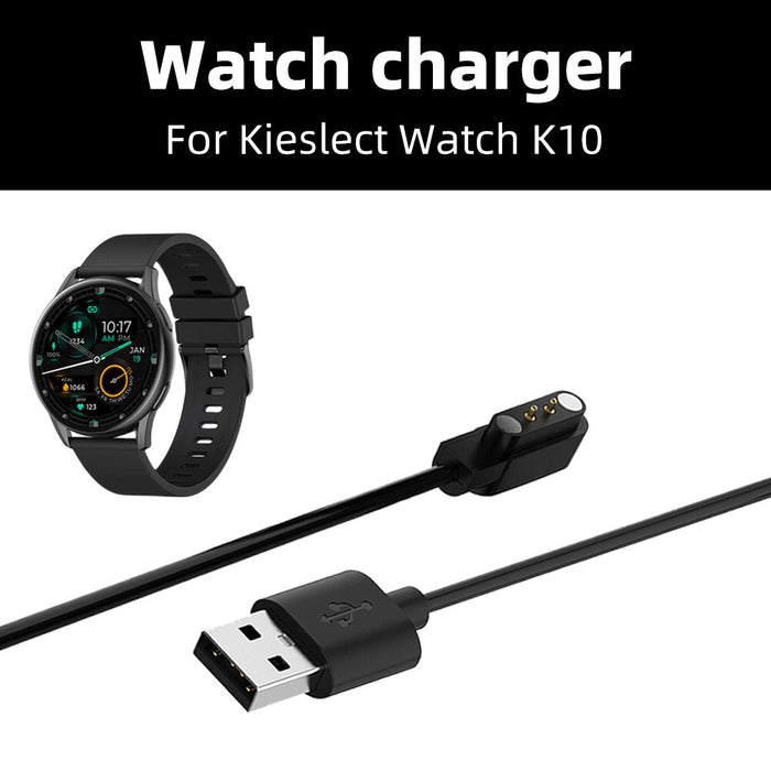 Magnetic Charge Charging Cable Smartwatch Dock Charger Adapter USB Charging Cable Accessories for Kieslect Smart Watch K10 K11