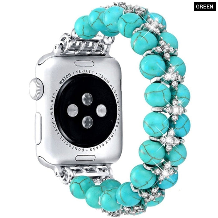 Elastic Pearl Strap for Apple Watch Band