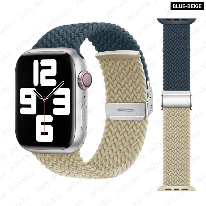 Nylon Correa Braided Loop For Apple iWatch