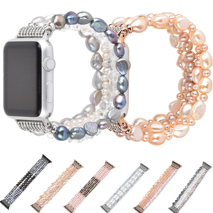 Pearl Diamond Strap For Apple Watch