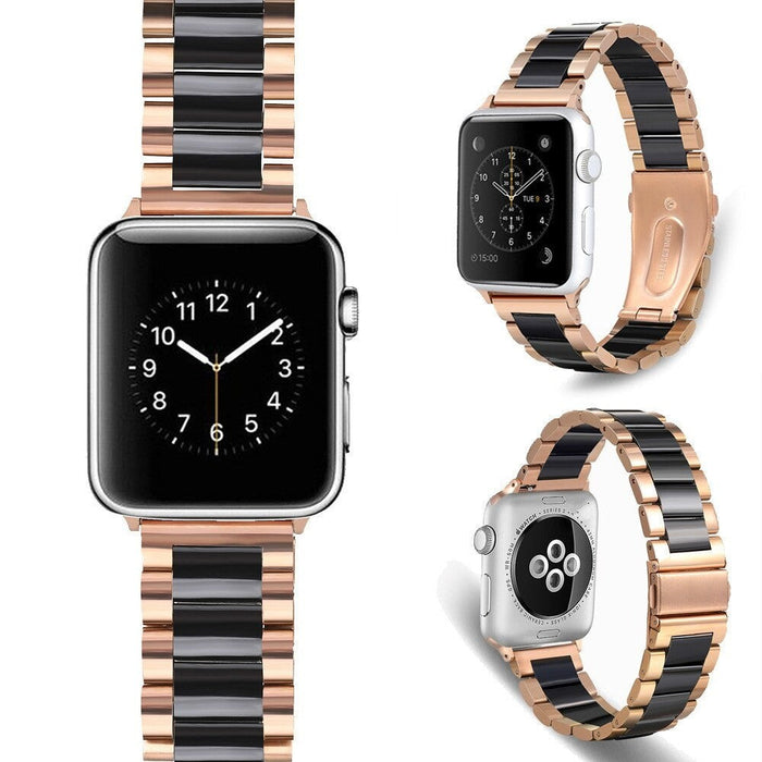 Steel Ceramic Luxury Strap Band For Apple Watch