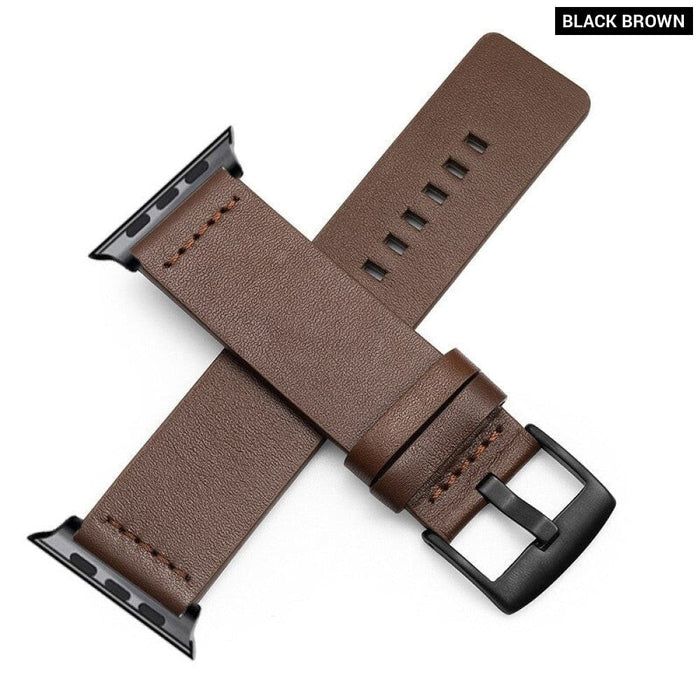 Leather Strap For Apple Watch