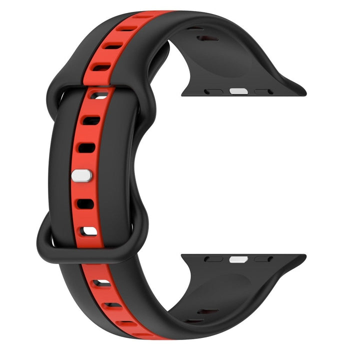 Silicone Woven Loop Bracelet Strap for Apple Watch