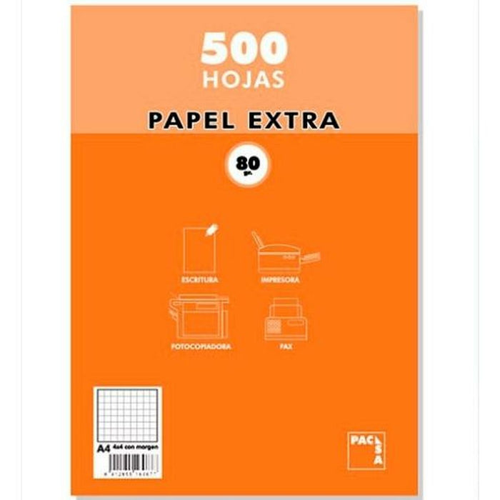 Printer Paper By Pacsa 500 Sheets White A4