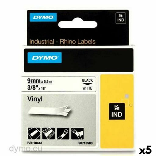 Laminated Tape For Labelling Machines Rhino By Dymo Id19