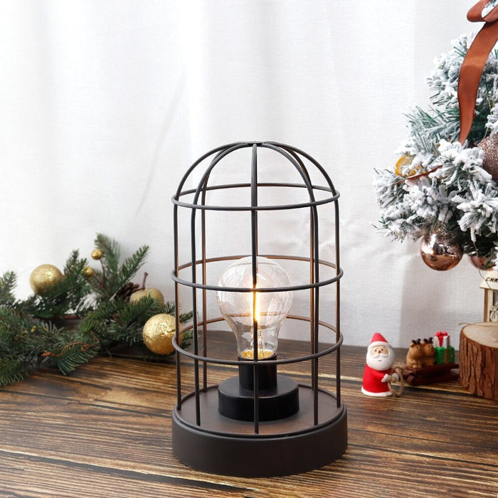 Metal Cordless Battery Operated Decorative Lamp For Home Decor