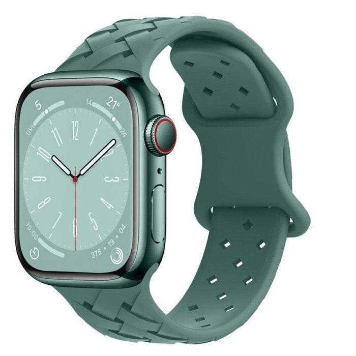 Silicone Woven Loop Strap for Apple Watch